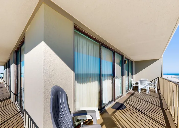Beachfront With Gulf Views Outdoor Pool Large Wrap-around Balcony & W&d Gulf Shores